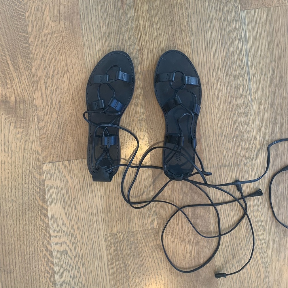 Madewell black sandal